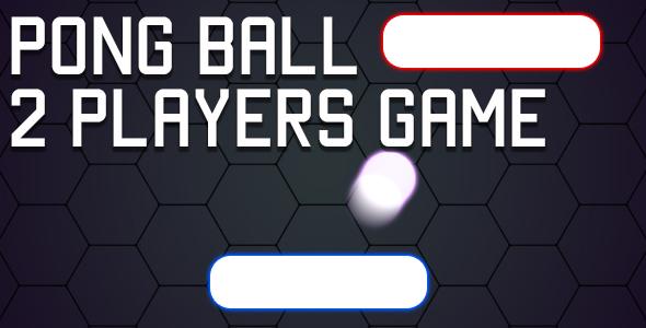 Pong Ball - 2 Players HTML5 Game (CAPX)
